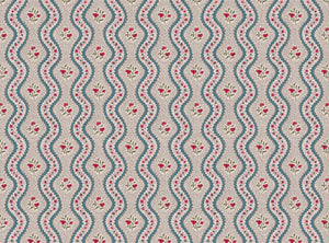 Bright blue pinky red and green