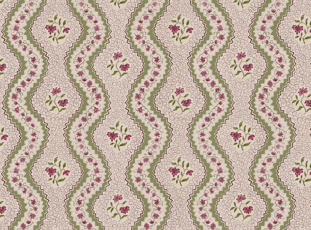 CW: Dusky rose and green | BASE: Natural Luxury Linen
