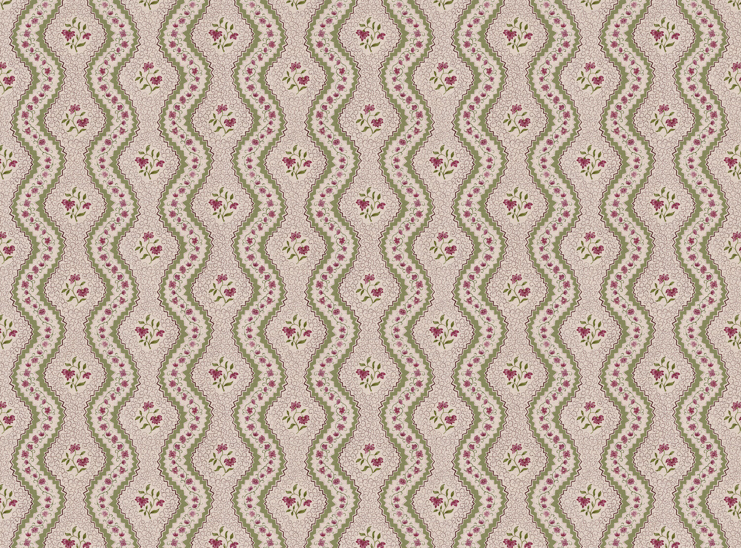 CW: Dusky rose and green | BASE: Natural Luxury Linen