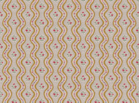 Gold red and blue
