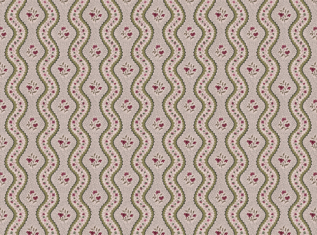 CW: Greens and plum | BASE: Natural Luxury Linen