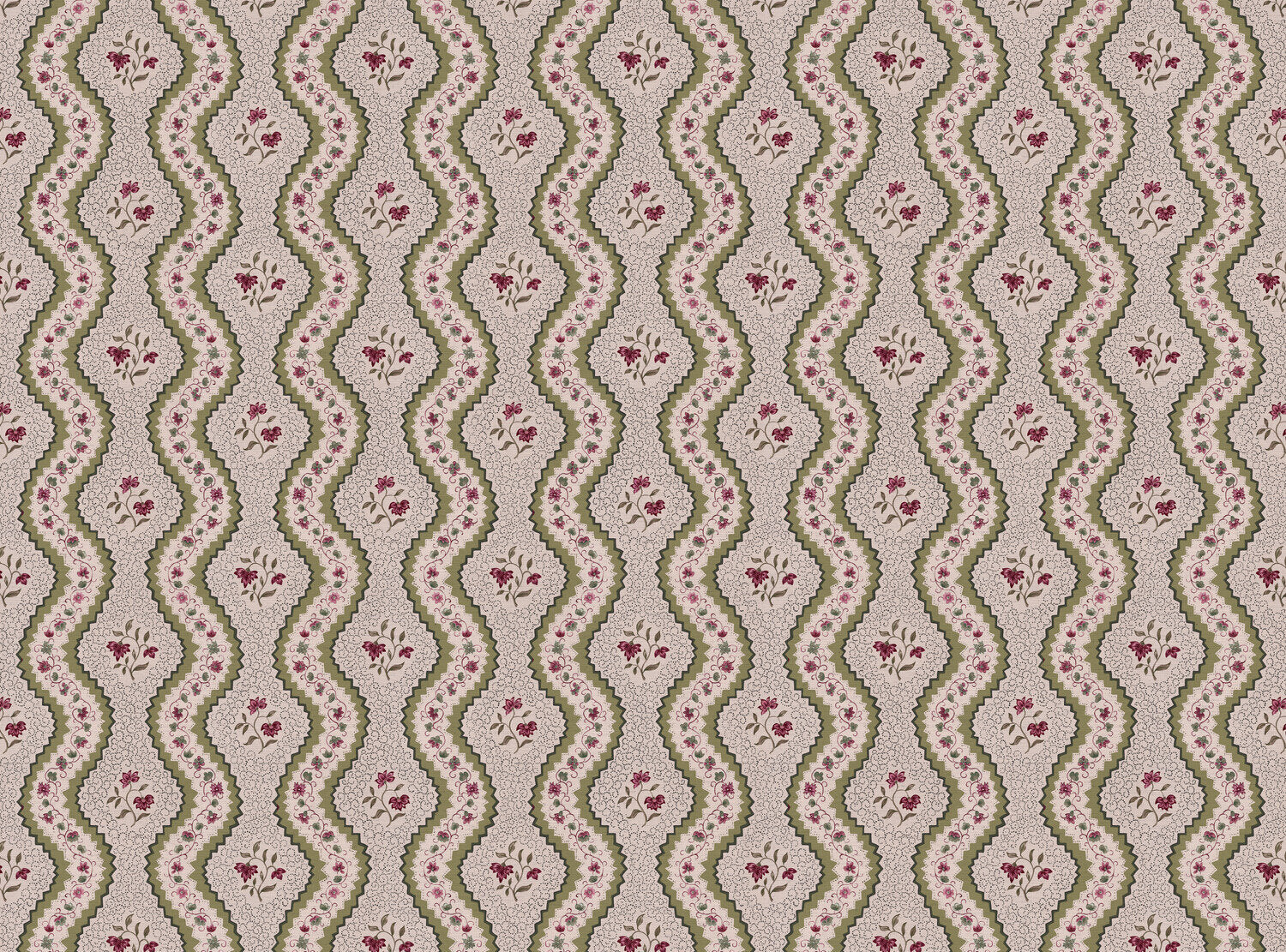 CW: Greens and plum | BASE: Natural Luxury Linen