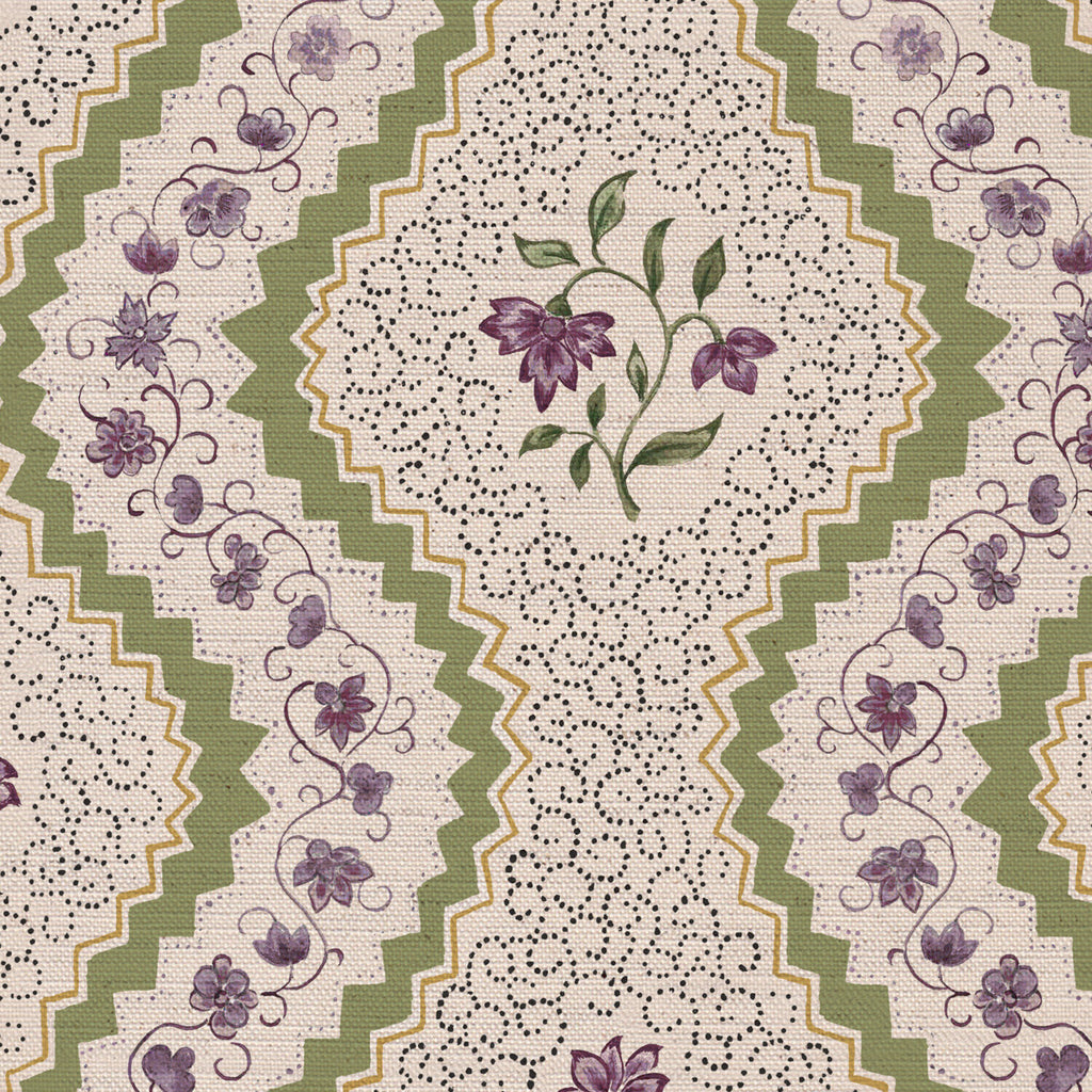 CW: Lilac green and yellow | BASE: Natural Luxury Linen | HERO