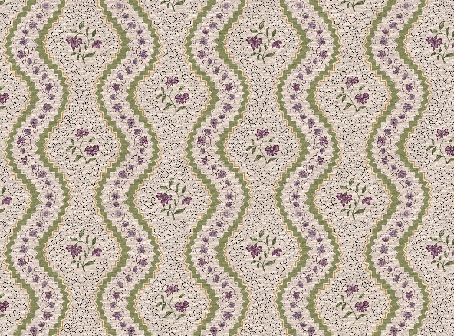 CW: Lilac green and yellow | BASE: Natural Luxury Linen