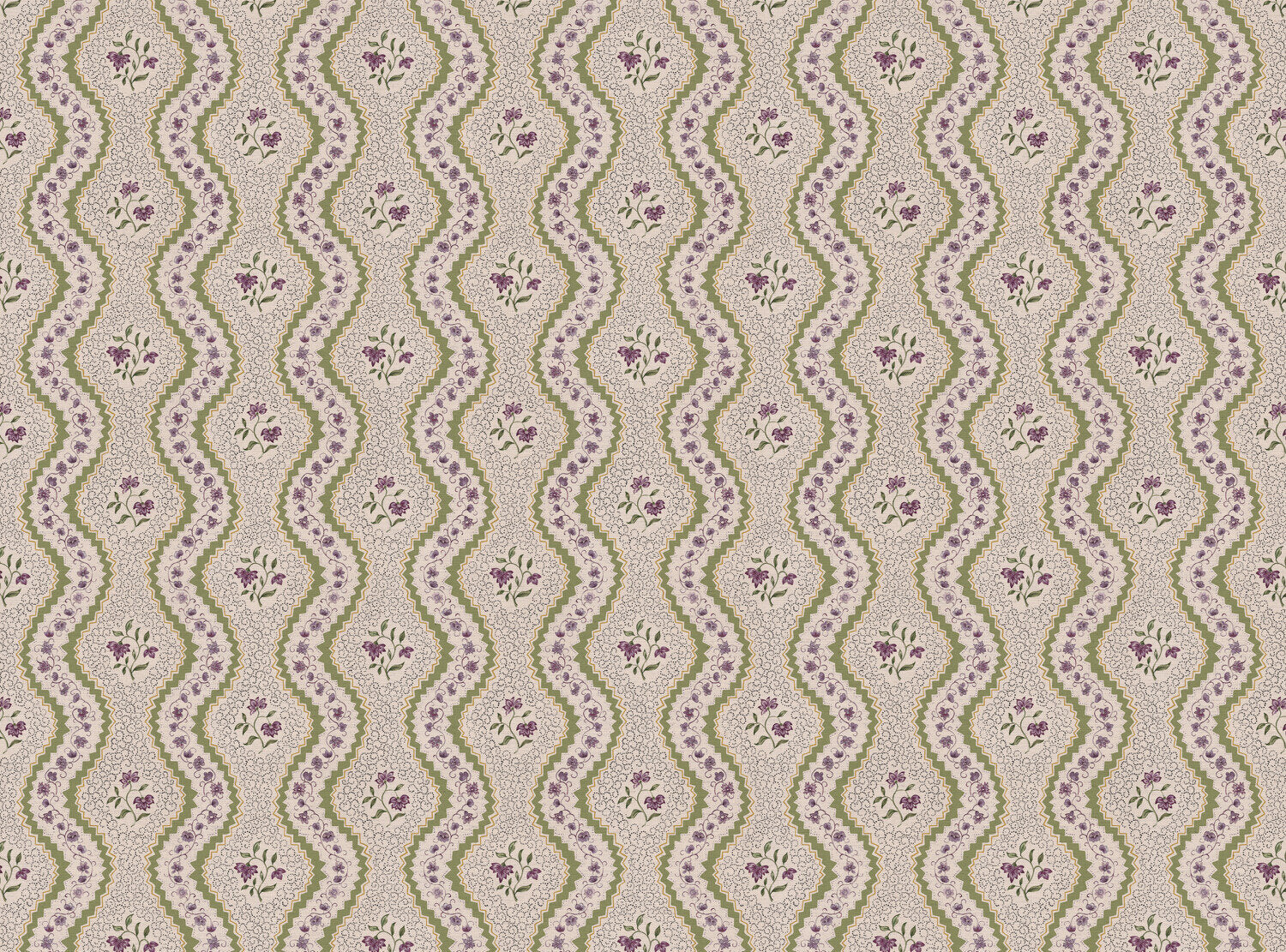 CW: Lilac green and yellow | BASE: Natural Luxury Linen