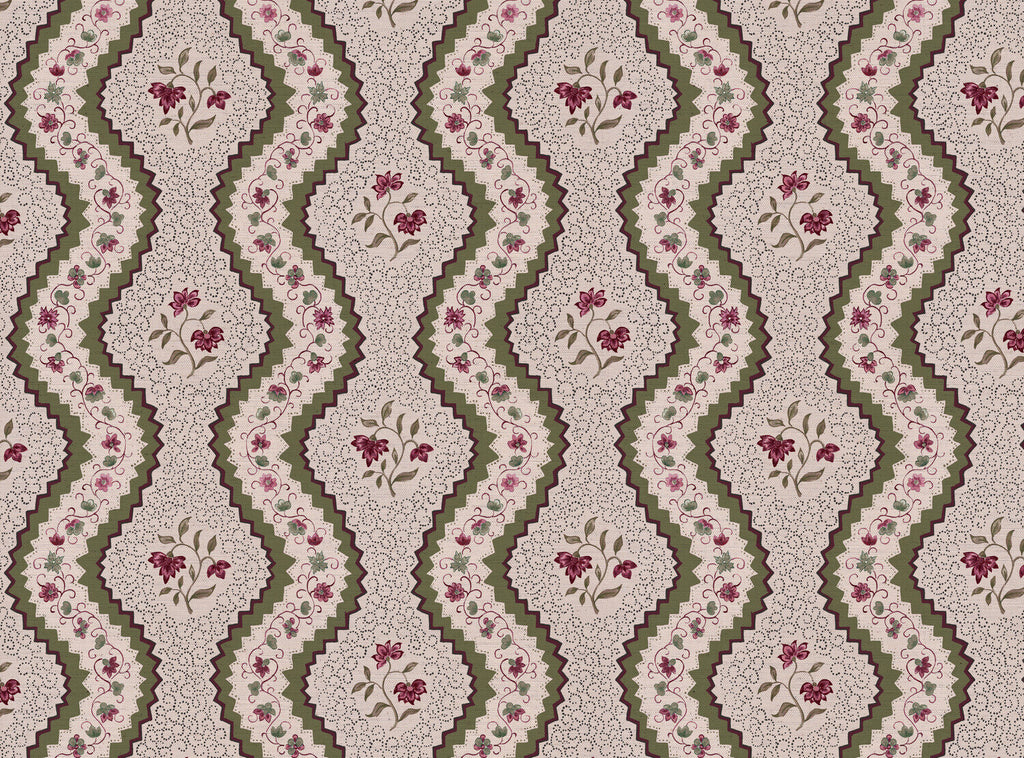 CW: Plum and green | BASE: Natural Luxury Linen