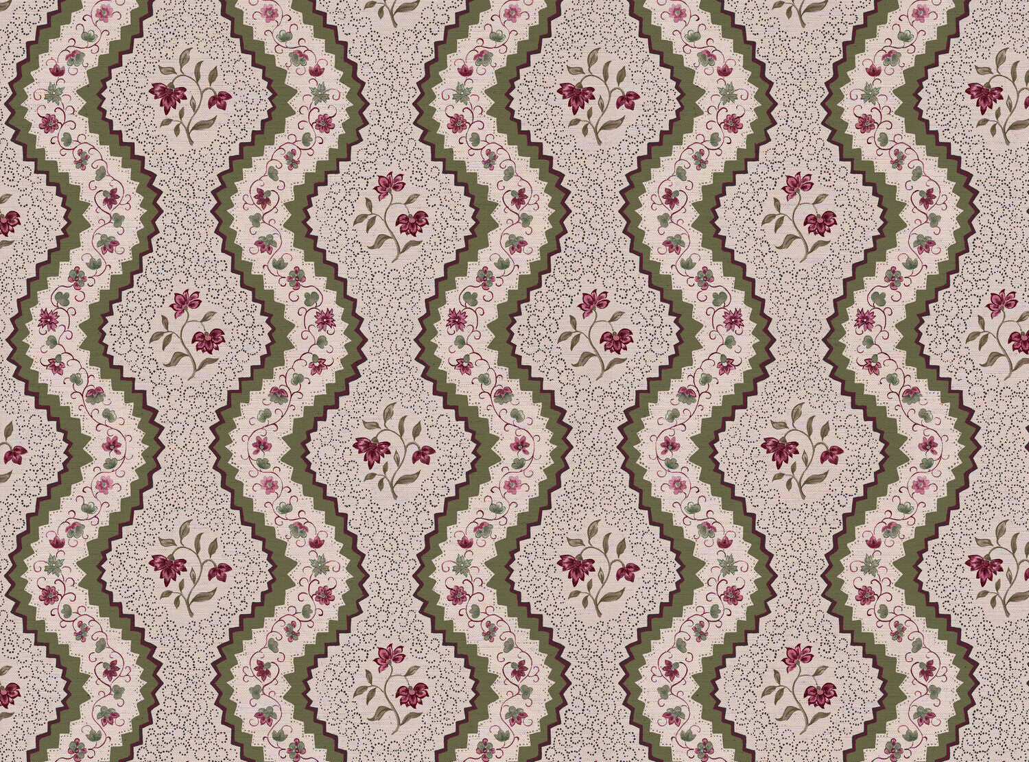 CW: Plum and green | BASE: Natural Luxury Linen