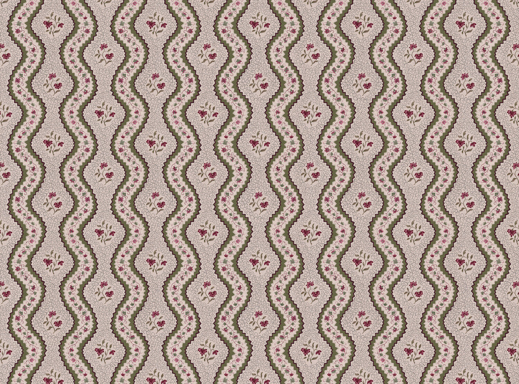 CW: Plum and green | BASE: Natural Luxury Linen