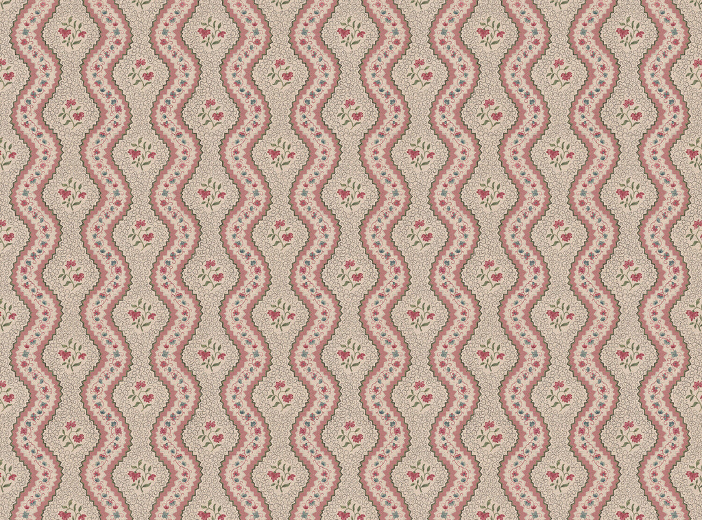 CW: Soft pink blue and green | BASE: Natural Luxury Linen