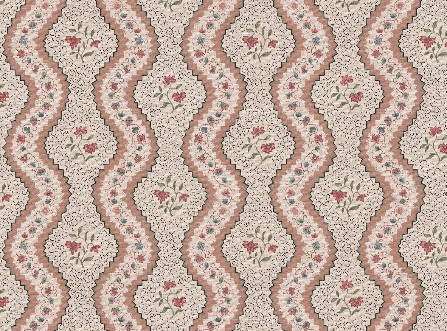 CW: Soft putty pink and grey green | BASE: Natural Luxury Linen