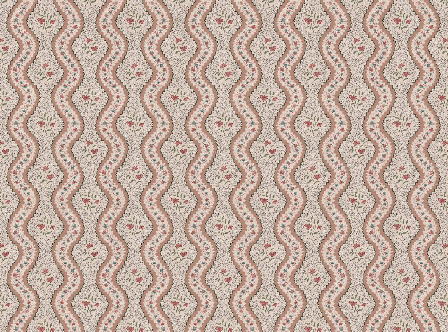 CW: Soft putty pink and grey green | BASE: Natural Luxury Linen