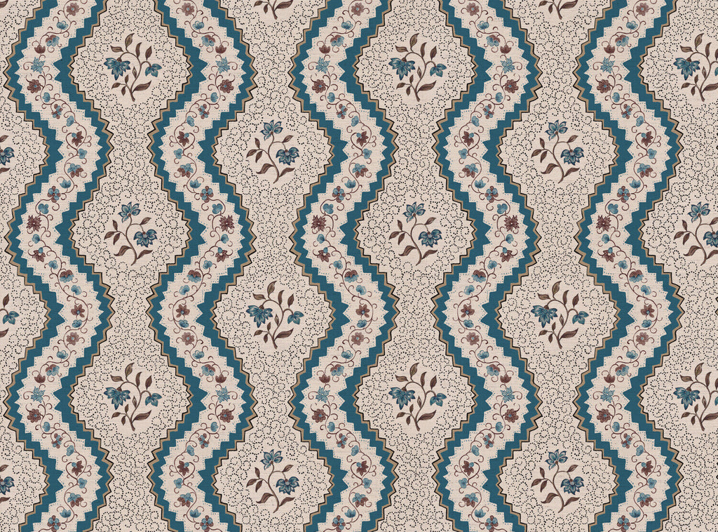 CW: Teal and chocolate | BASE: Natural Luxury Linen