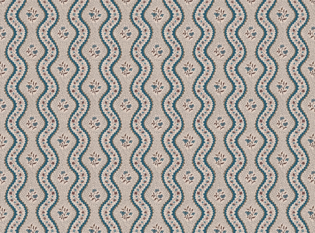 CW: Teal and chocolate | BASE: Natural Luxury Linen