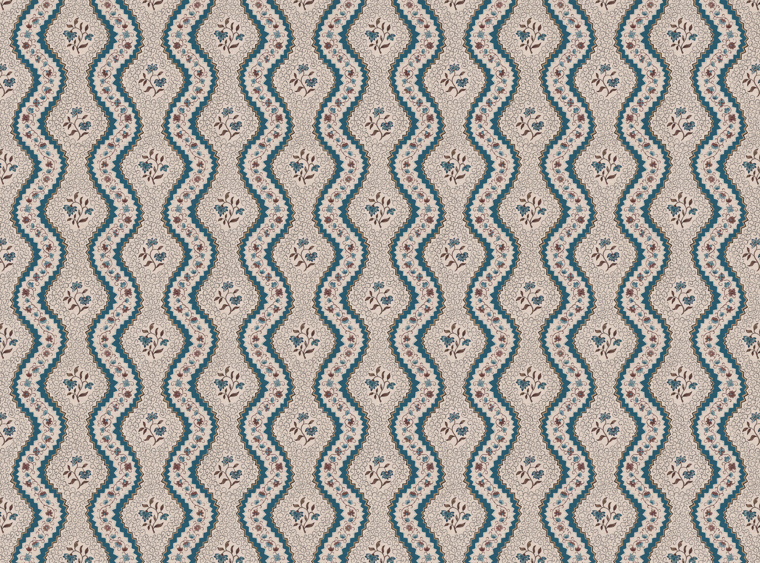 CW: Teal and chocolate | BASE: Natural Luxury Linen