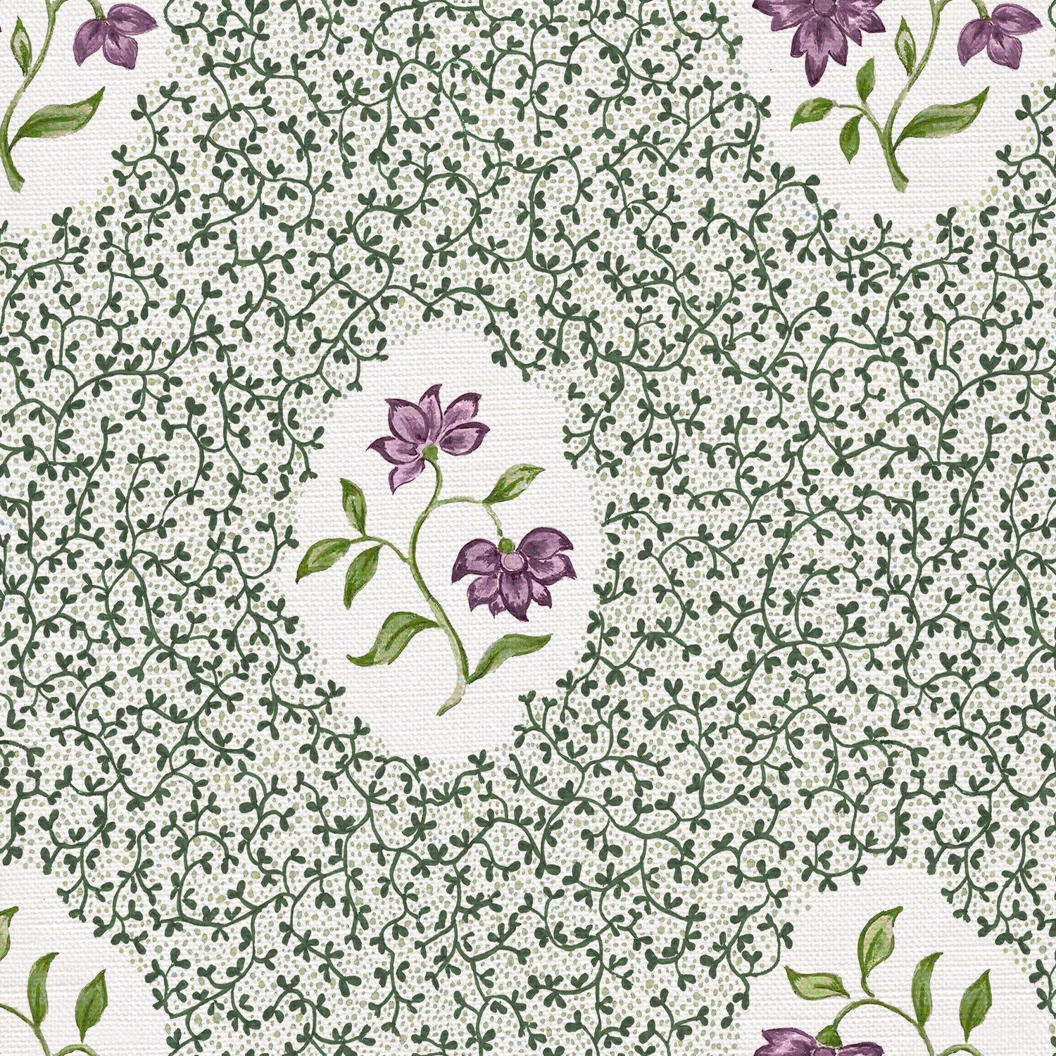 CW: Lilac and green | BASE: Luxury Linen | HERO