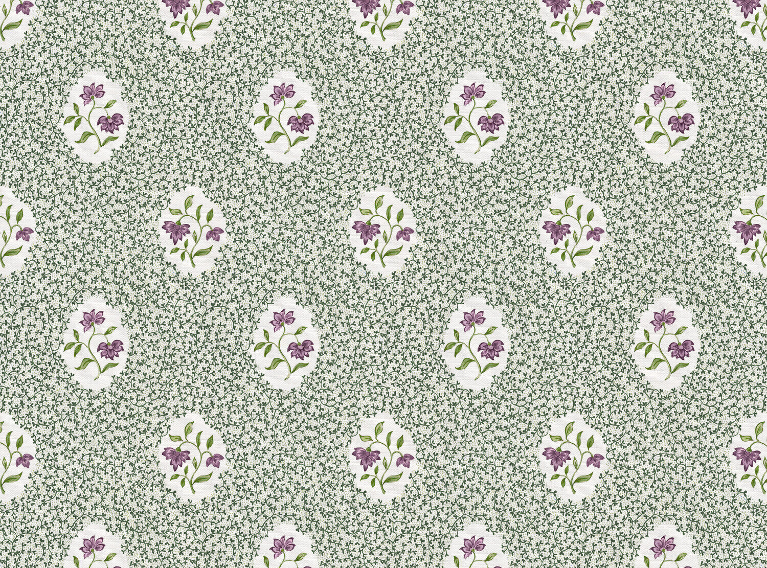CW: Lilac and green | BASE: Luxury Linen