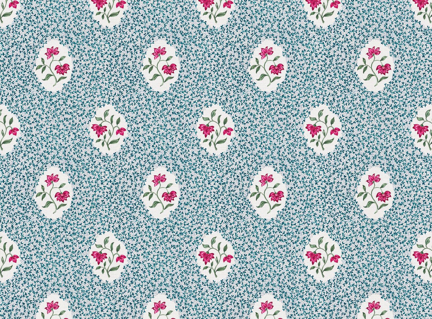 CW: Blue and pink | BASE: Luxury Linen