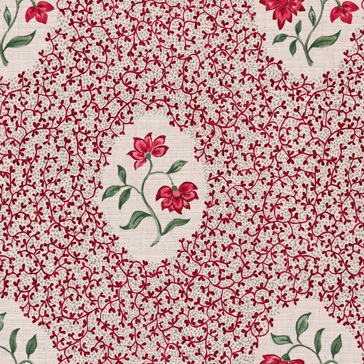 CW: Warm red | BASE: Mercia Linen | HERO