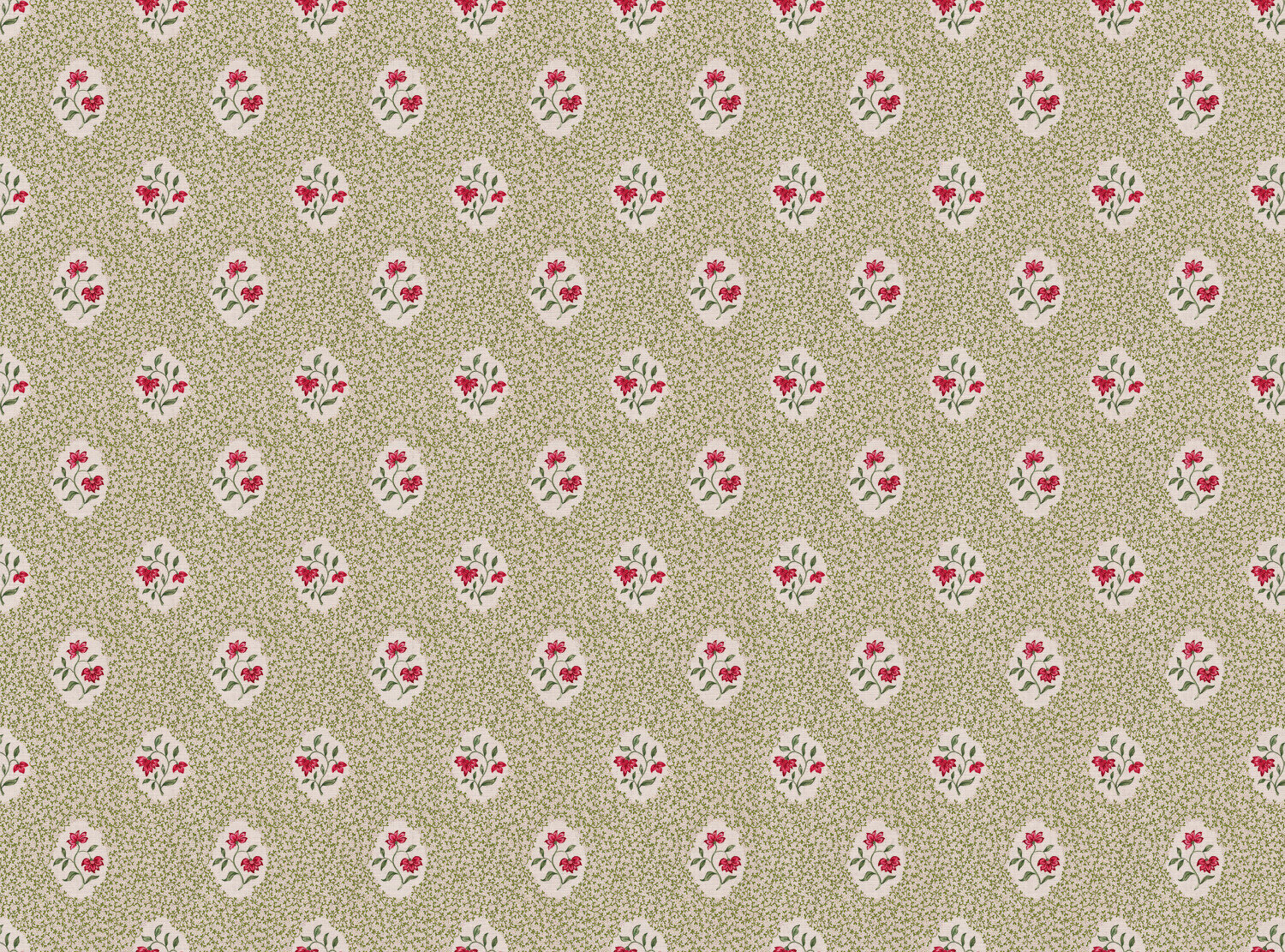 CW: Apple green and red | BASE: Mercia Linen