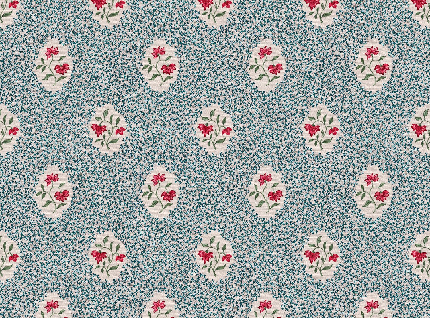 CW: Blue and red | BASE: Mercia Linen