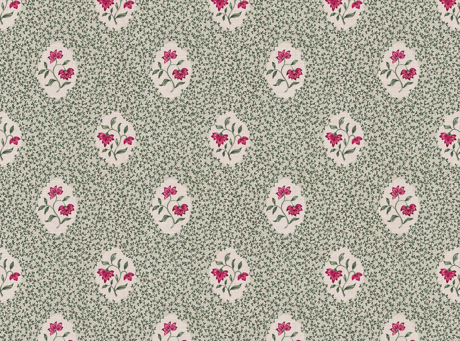 CW: Green and pink | BASE: Mercia Linen
