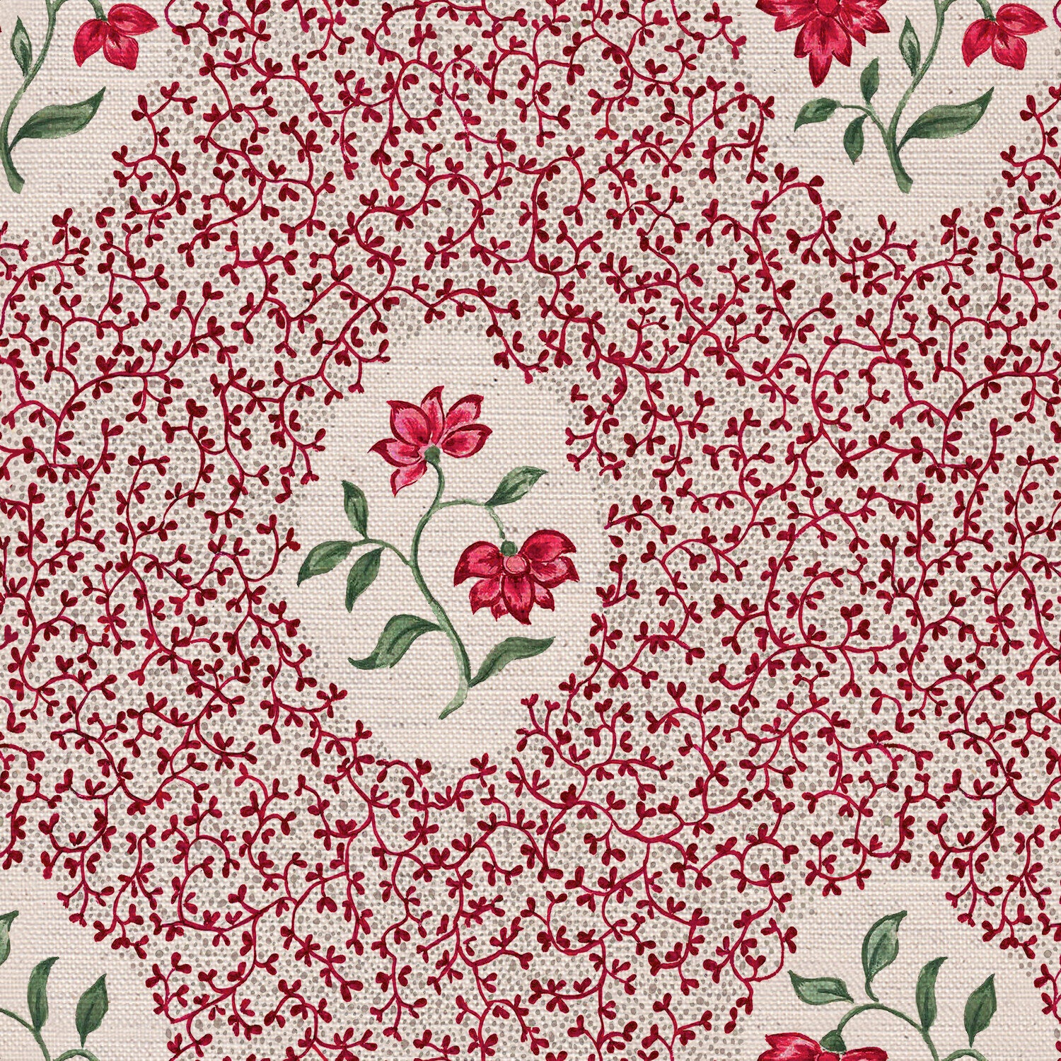 CW: Warm red | BASE: Natural Luxury Linen | HERO