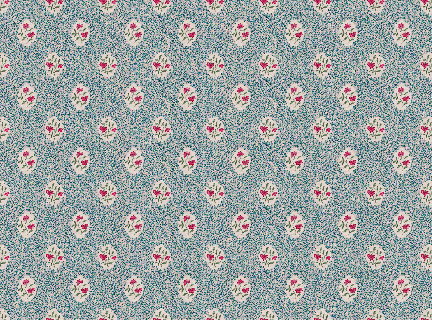 CW: Blue and pink | BASE: Natural Luxury Linen