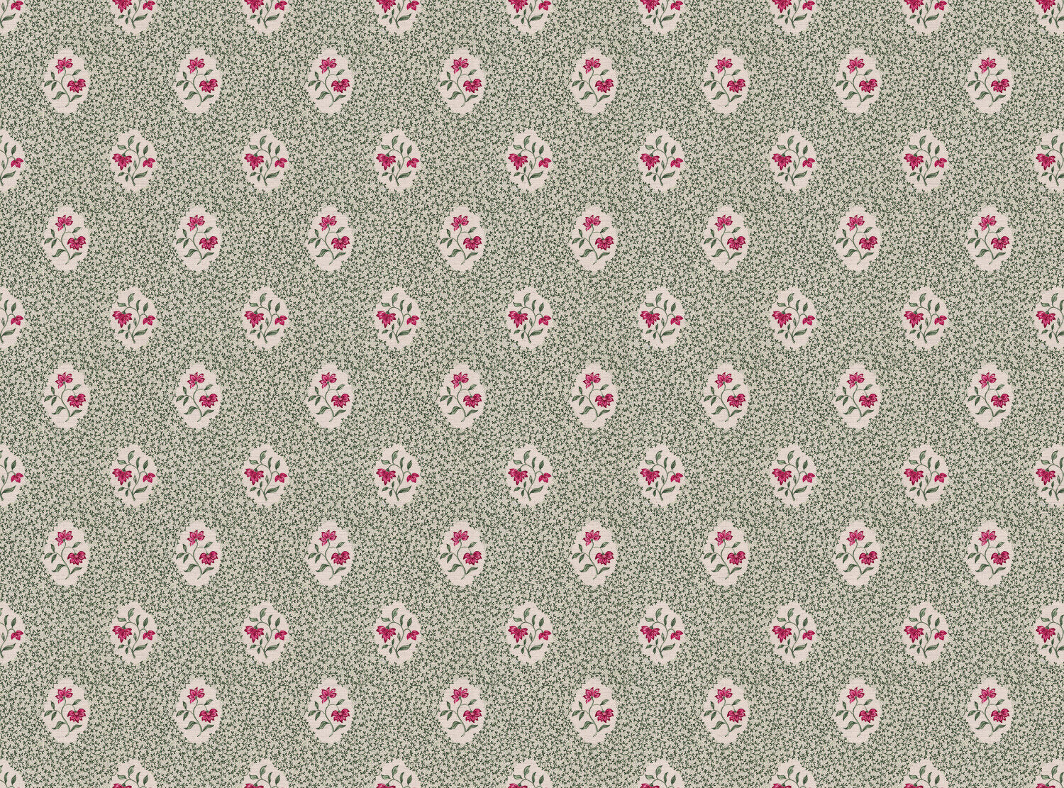 CW: Green and pink | BASE: Natural Luxury Linen