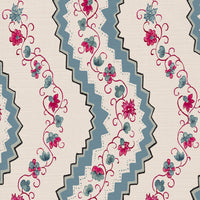 Pinky red and grey blue