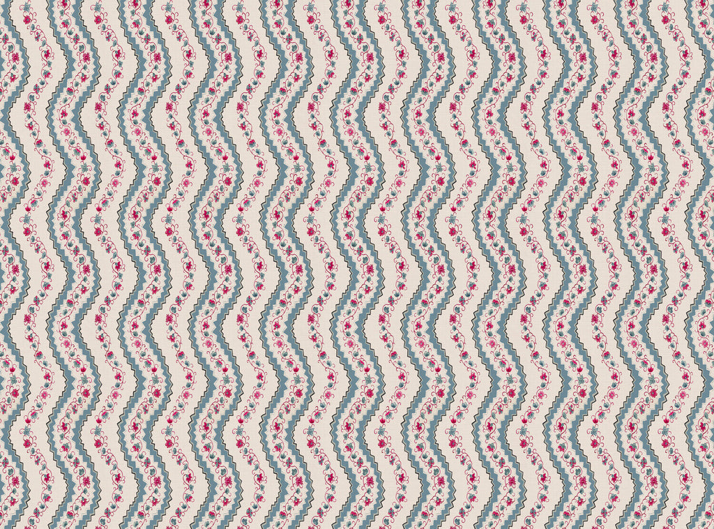 CW: Pinky red and grey blue | BASE: Luxury Linen