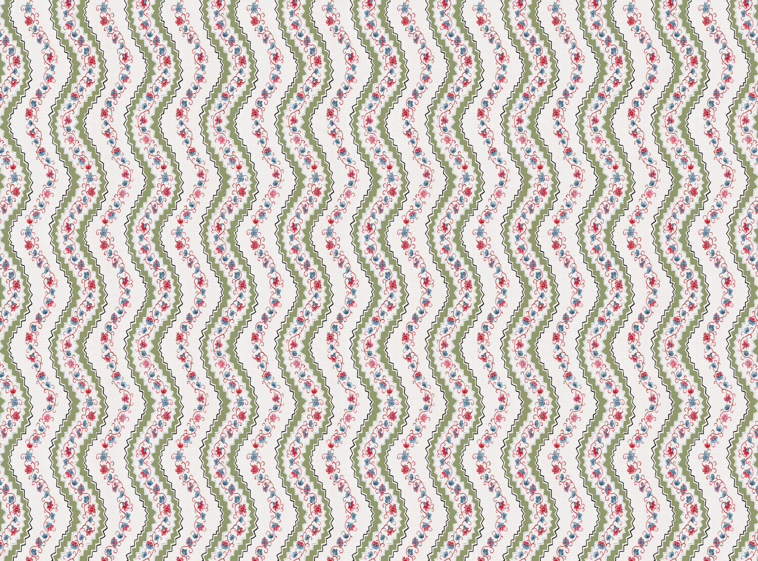 CW: Apple green red and blue | BASE: Luxury Linen
