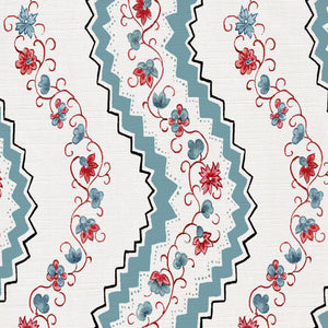 Blue and red