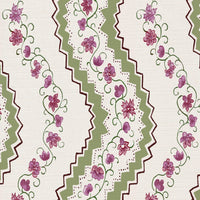 Dusky rose and green