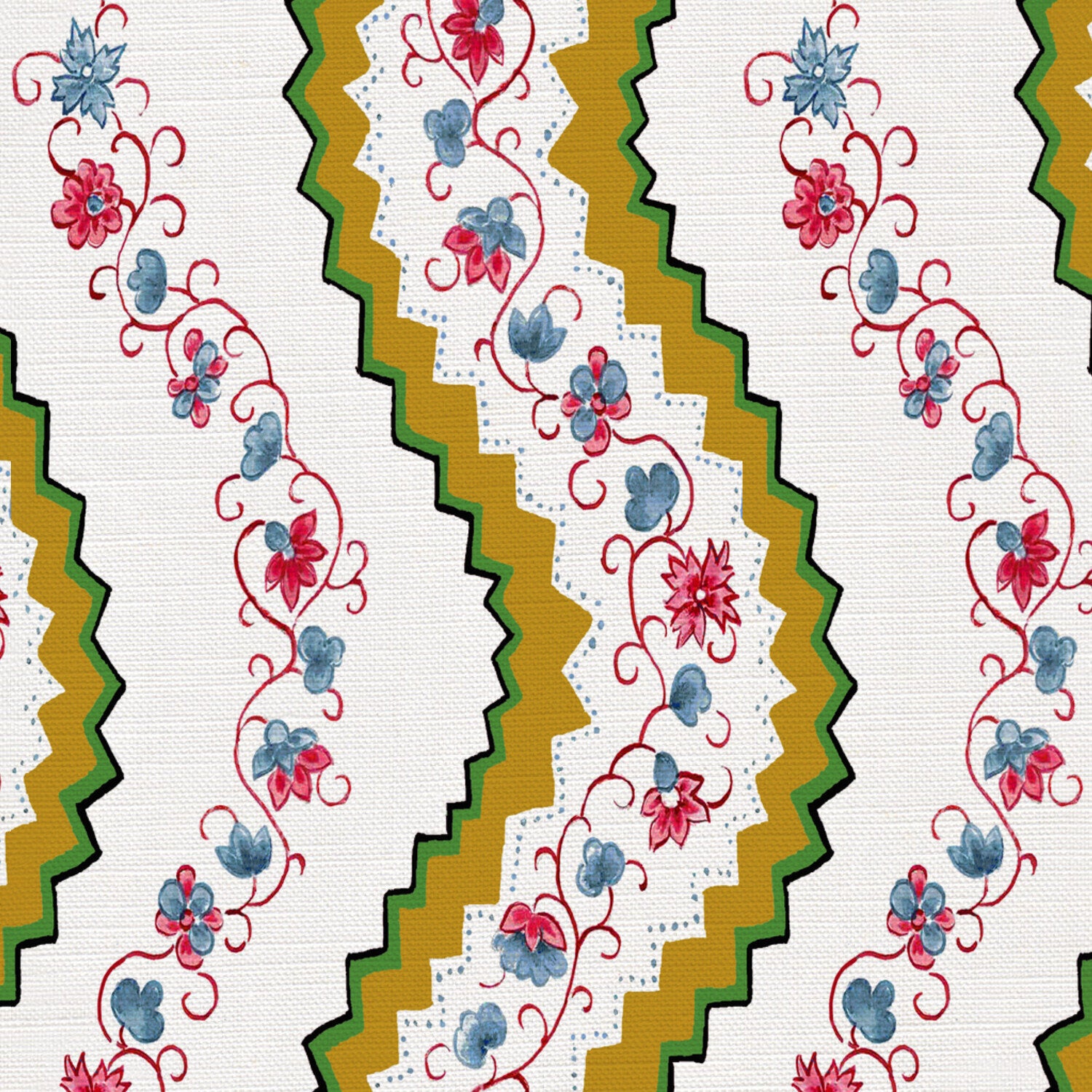 CW: Gold green red and blue | BASE: Luxury Linen | HERO