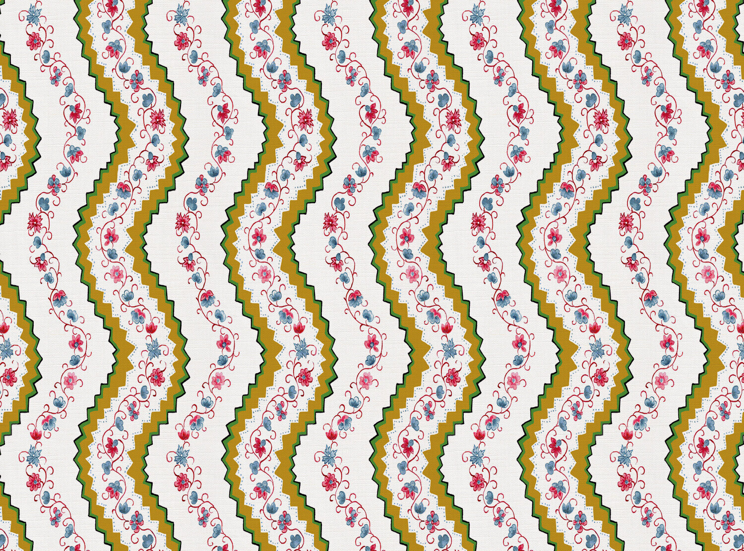 CW: Gold green red and blue | BASE: Luxury Linen