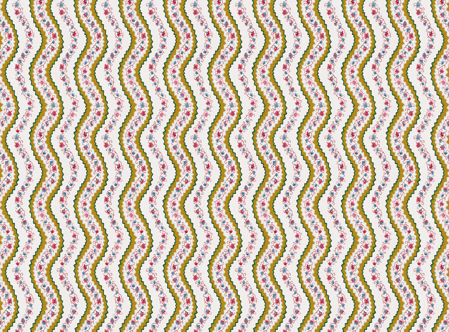 CW: Gold green red and blue | BASE: Luxury Linen