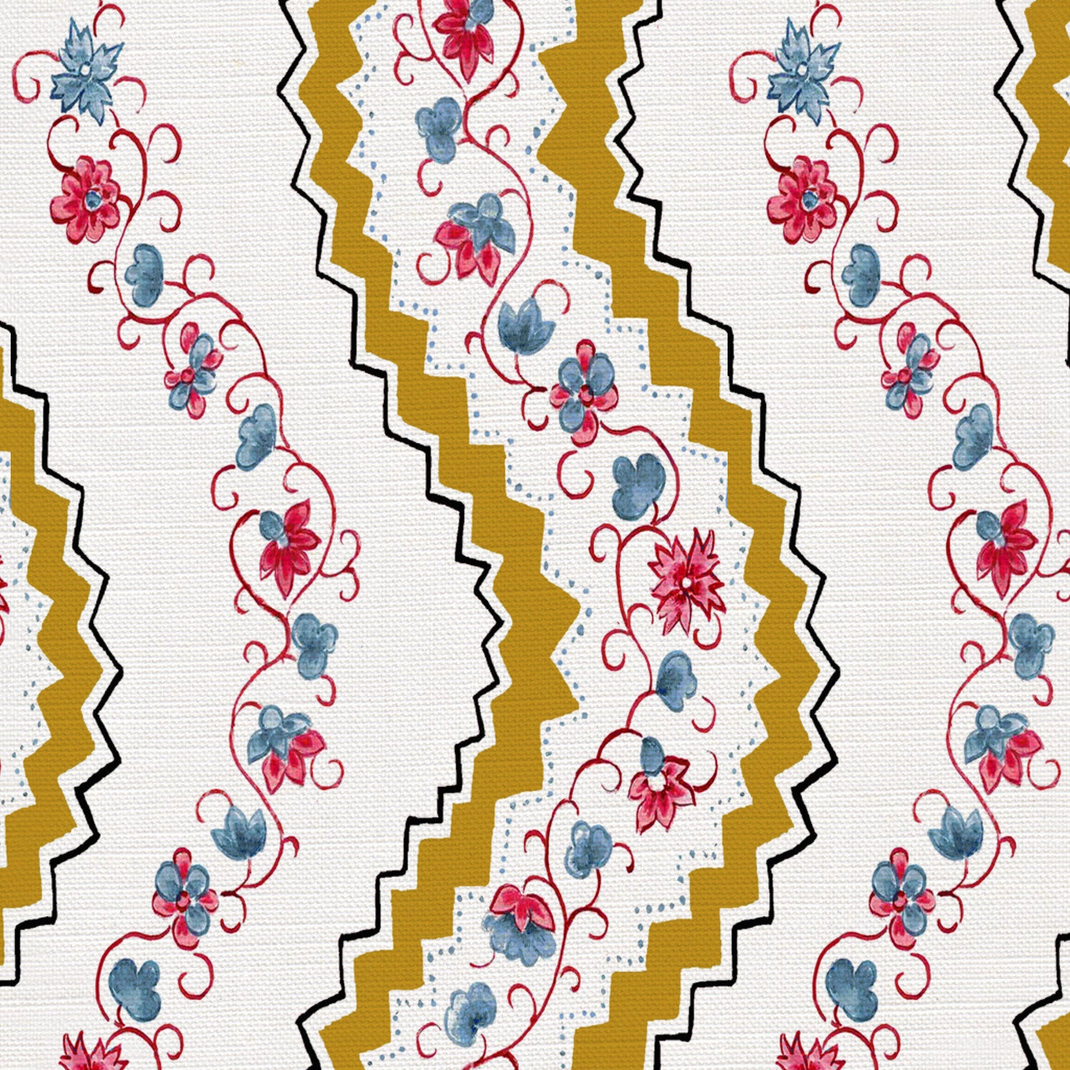 CW: Gold red and blue | BASE: Luxury Linen | HERO