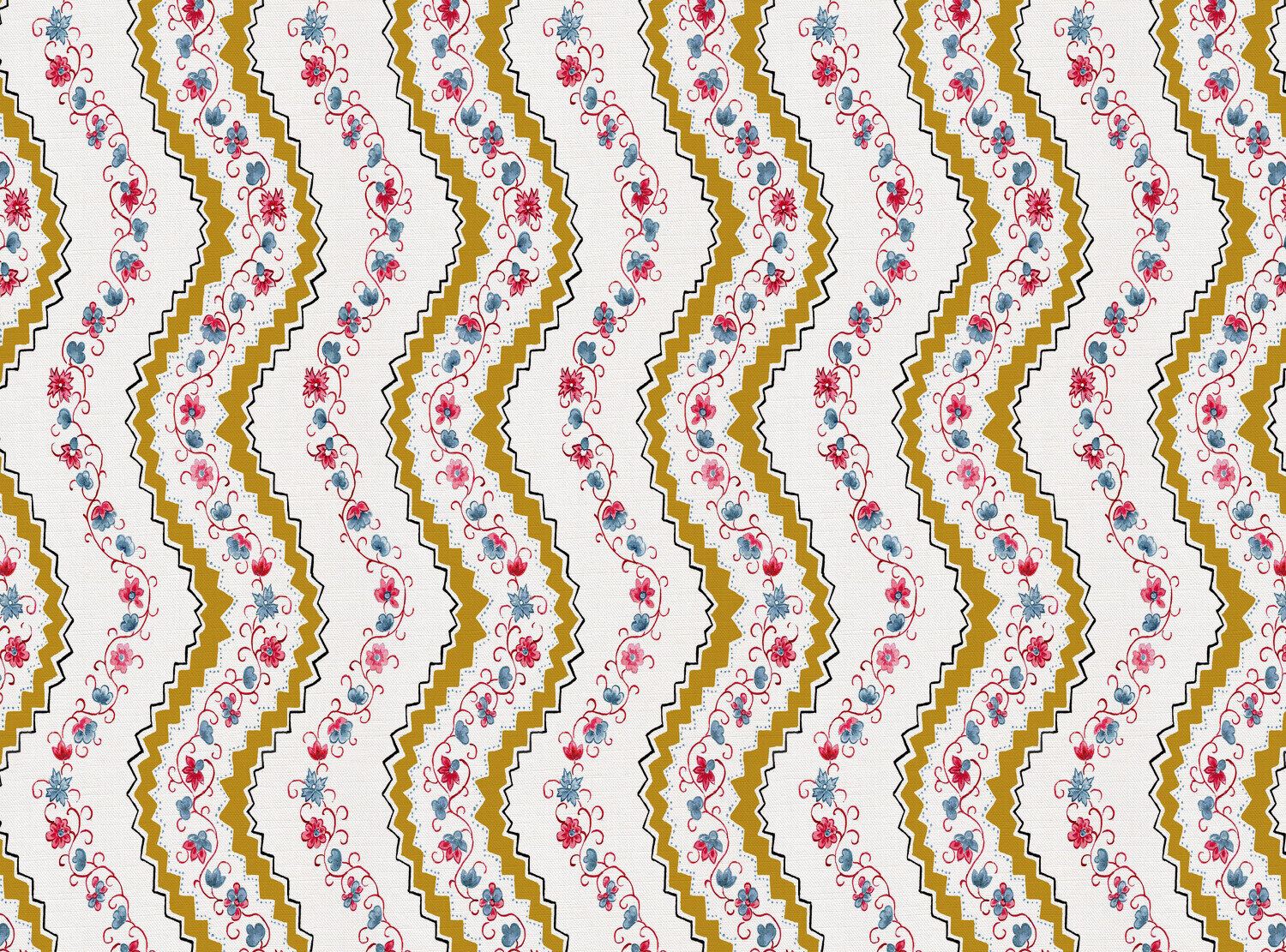 CW: Gold red and blue | BASE: Luxury Linen