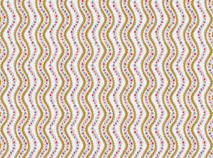 Gold red and blue