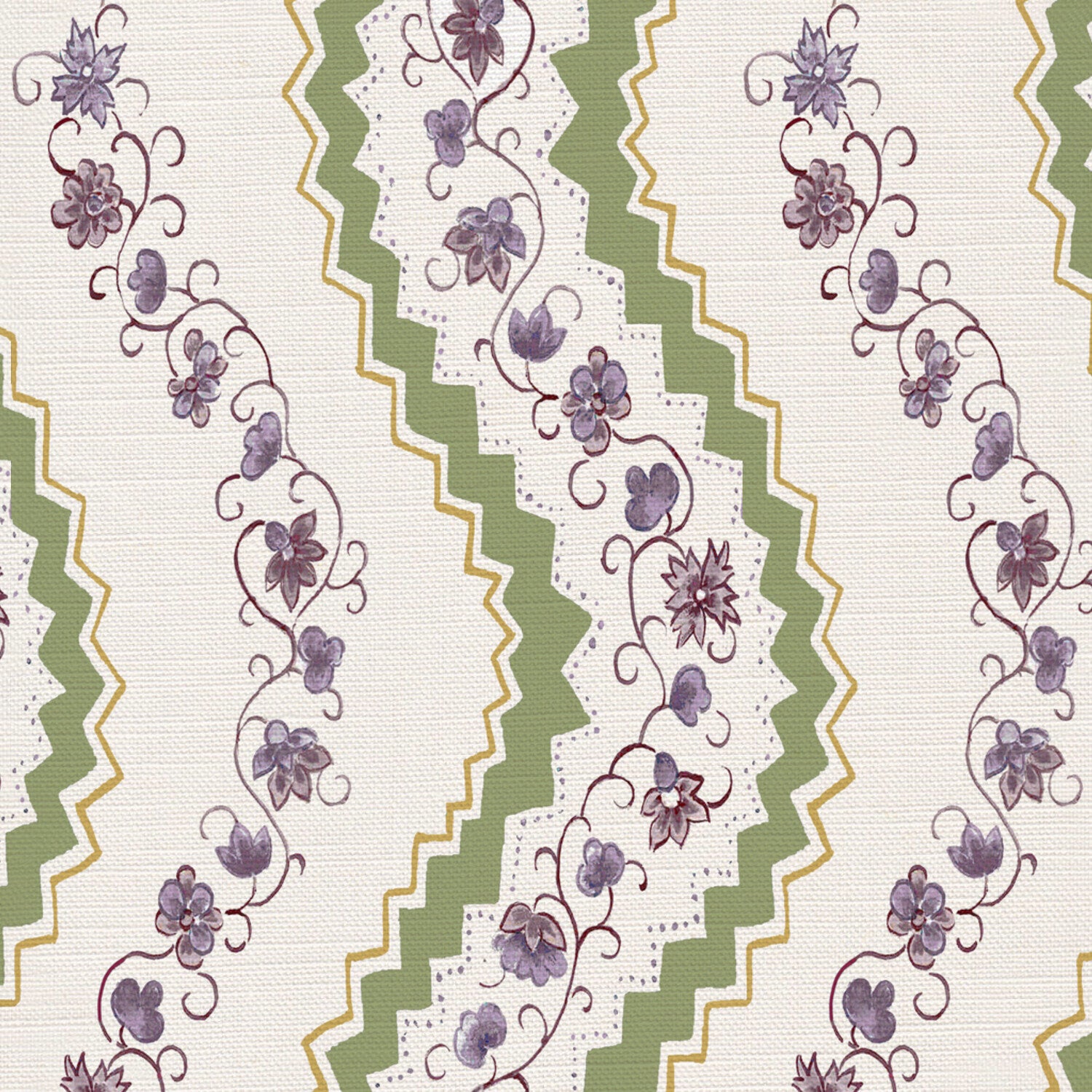 CW: Lilac green and yellow | BASE: Luxury Linen | HERO