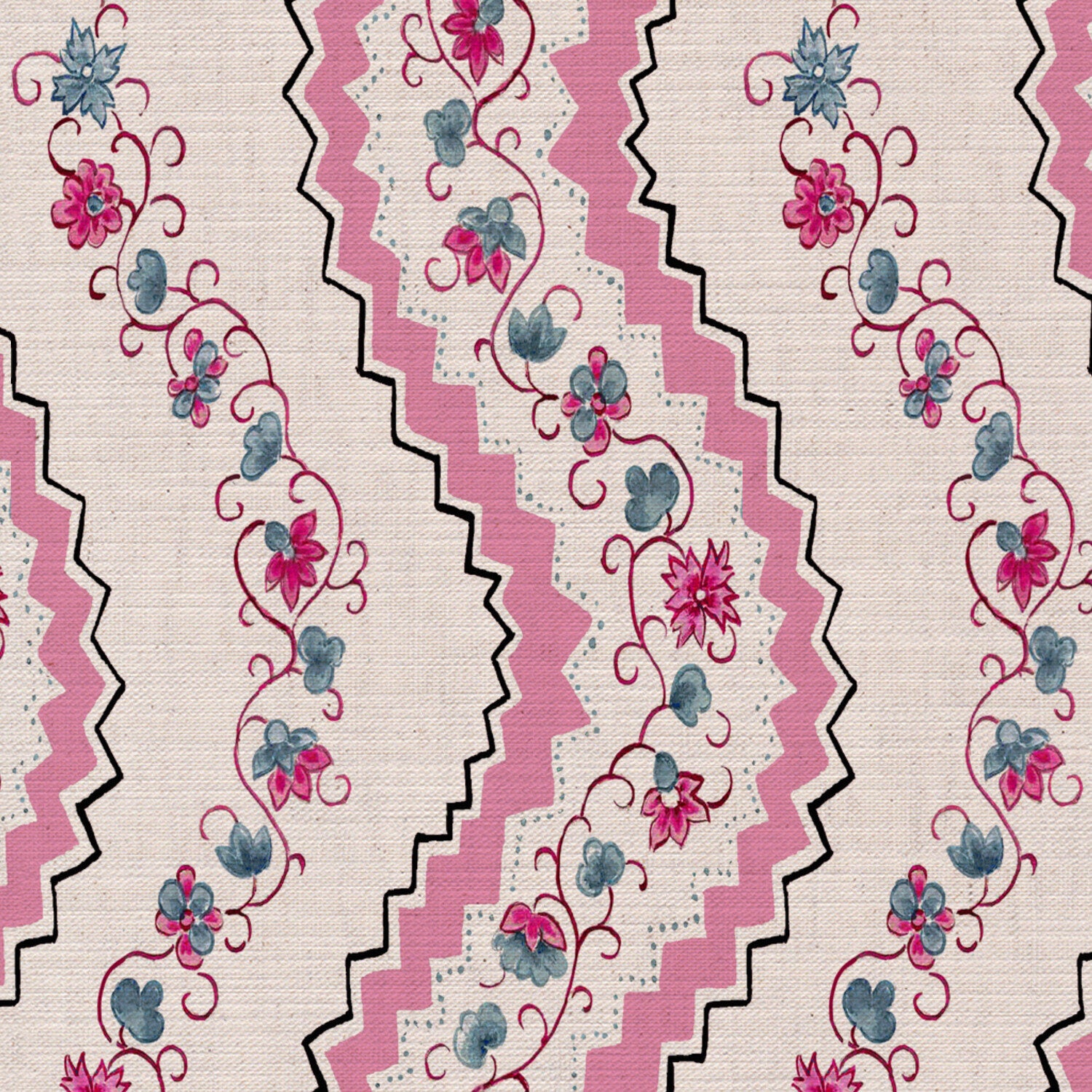 CW: Pink and blue | BASE: Mercia Linen | HERO