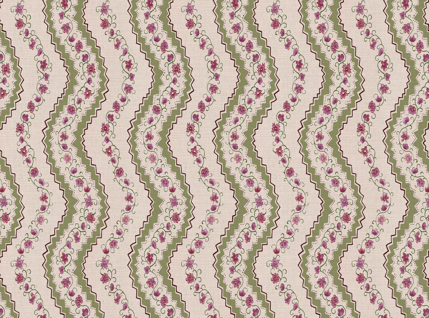 CW: Dusky rose and green | BASE: Mercia Linen