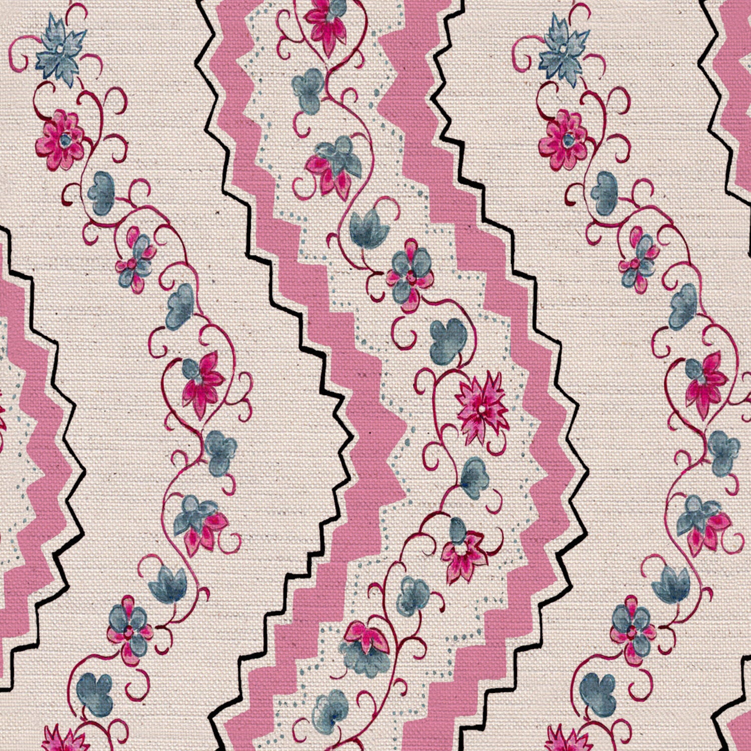CW: Pink and blue | BASE: Natural Luxury Linen | HERO