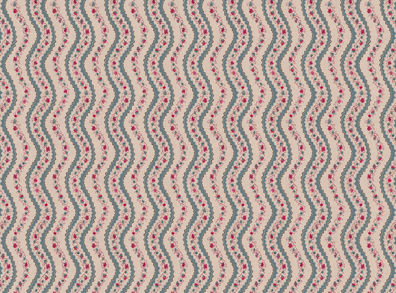 CW: Pinky red and grey blue | BASE: Natural Luxury Linen