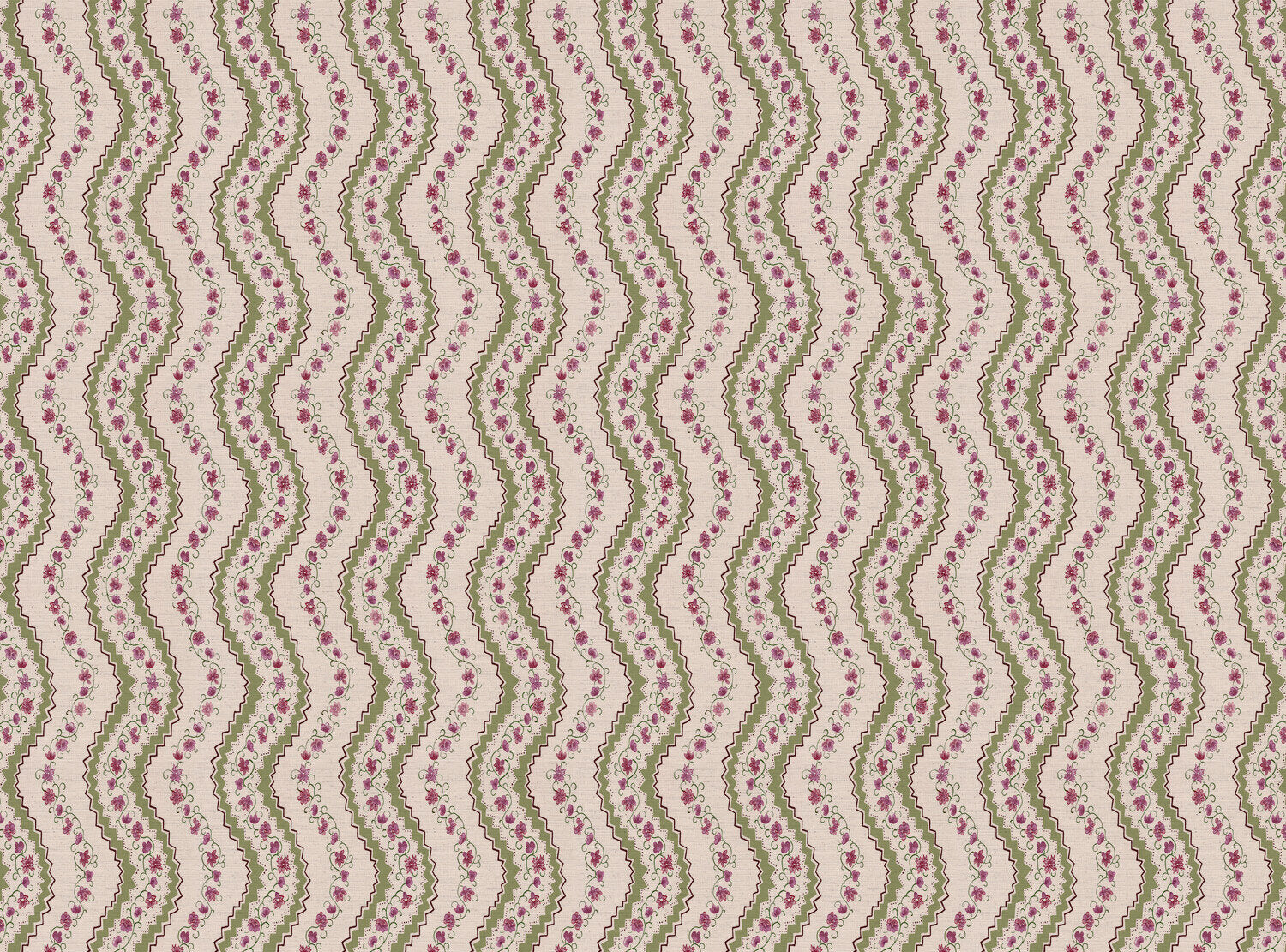 CW: Dusky rose and green | BASE: Natural Luxury Linen