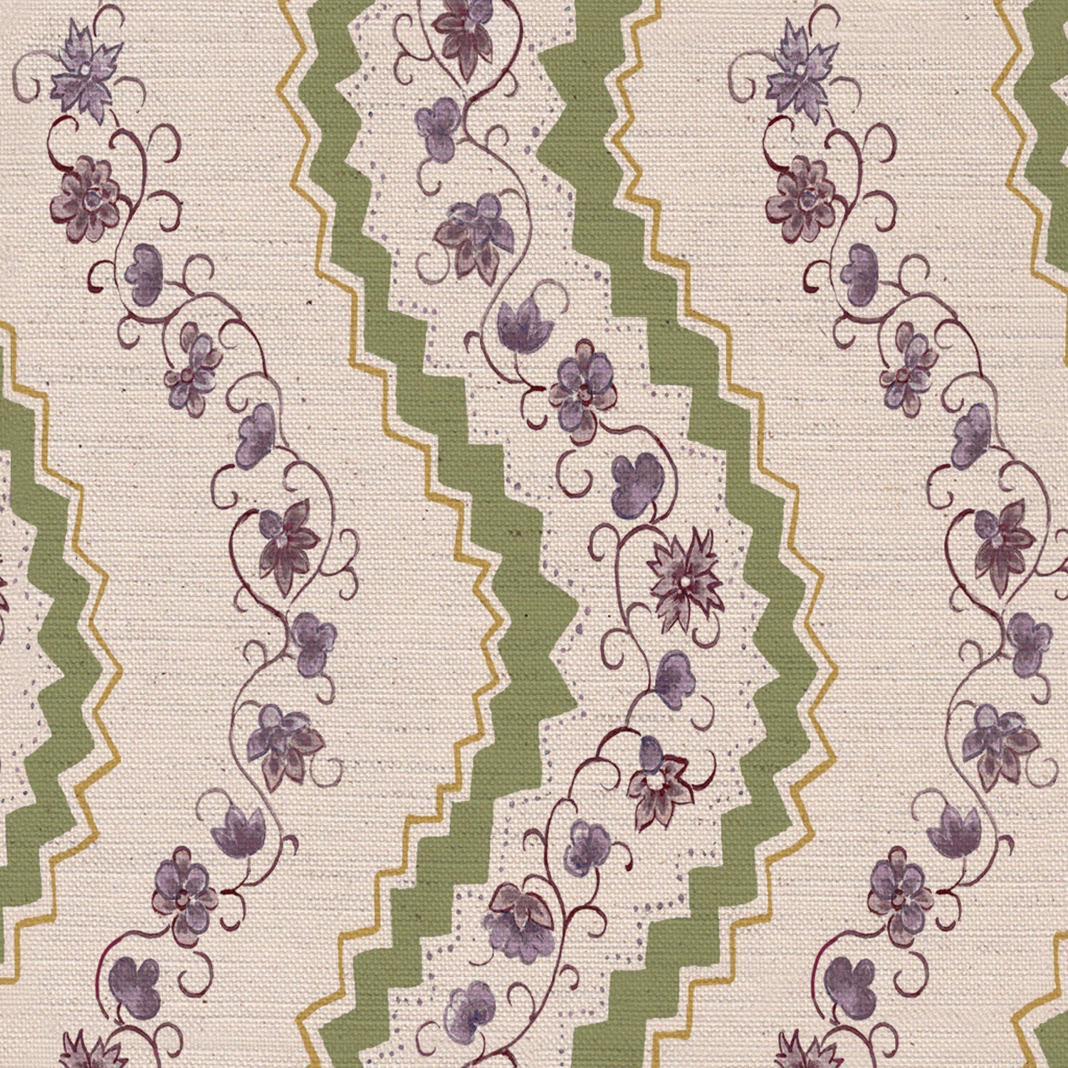 CW: Lilac green and yellow | BASE: Natural Luxury Linen | HERO