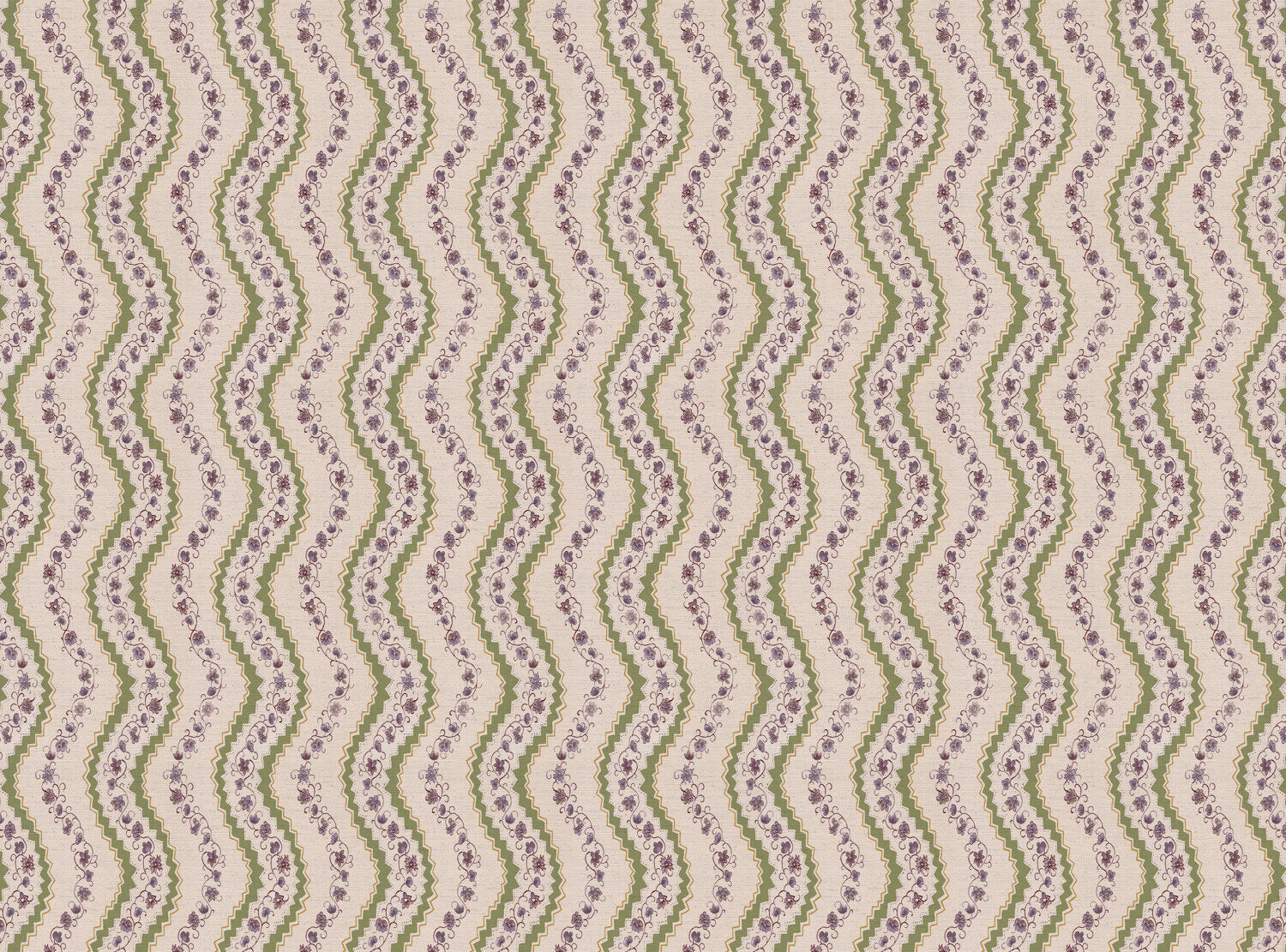 CW: Lilac green and yellow | BASE: Natural Luxury Linen