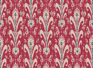 Warm red and grey blue