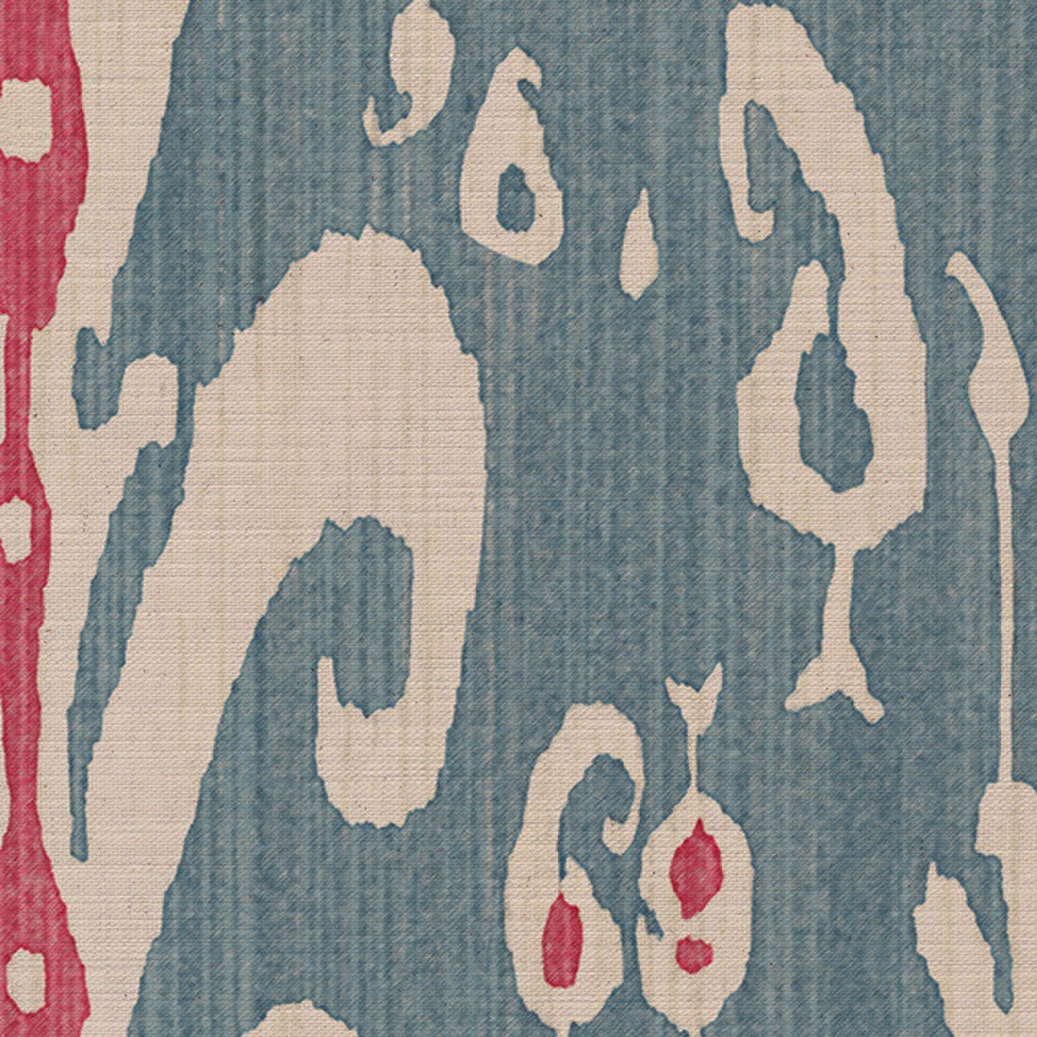 CW: Grey blue and pinky red | BASE: Mercia Linen | HERO