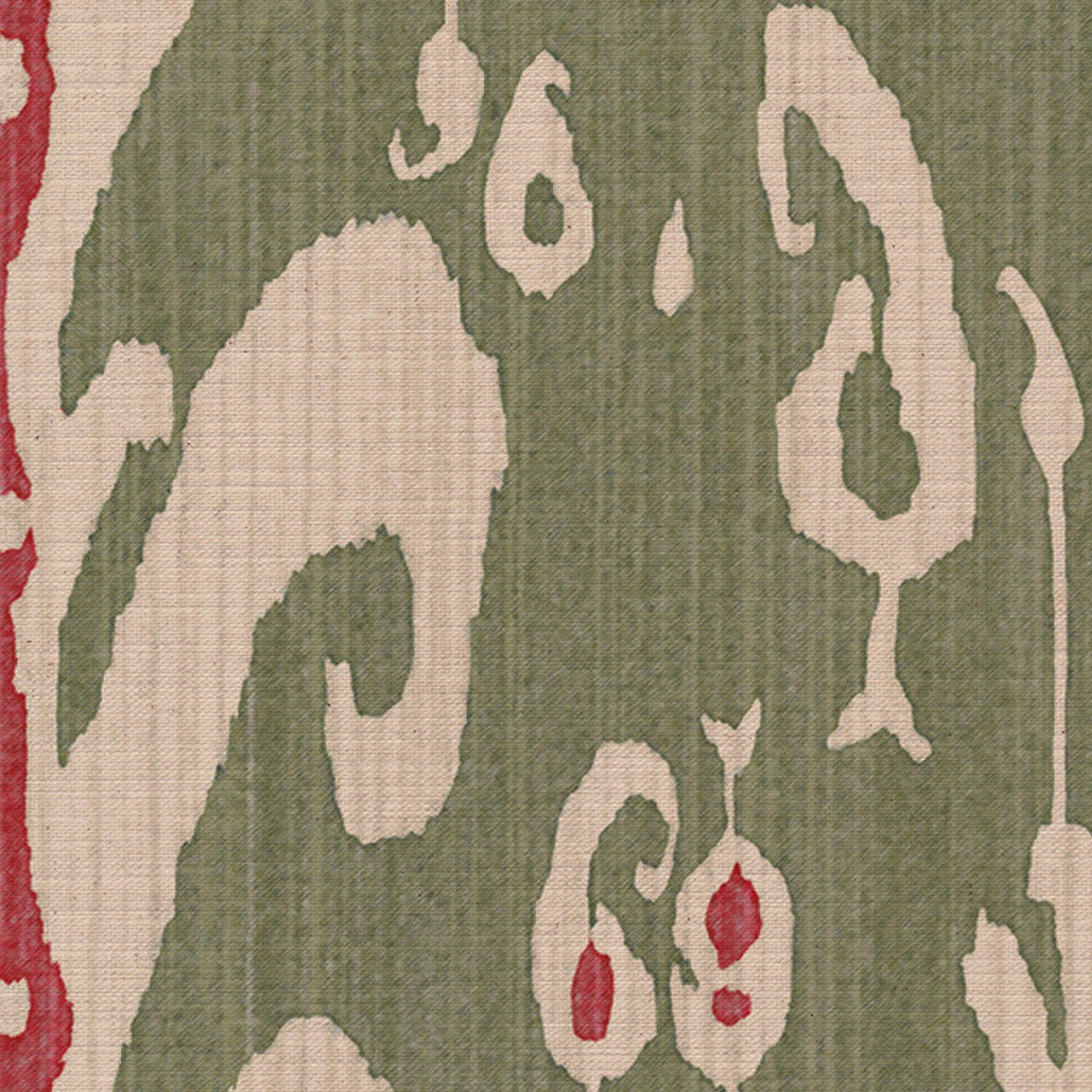 CW: Sage green and red | BASE: Mercia Linen | HERO